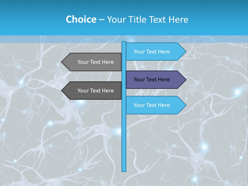 Medical Biology Neural PowerPoint Template