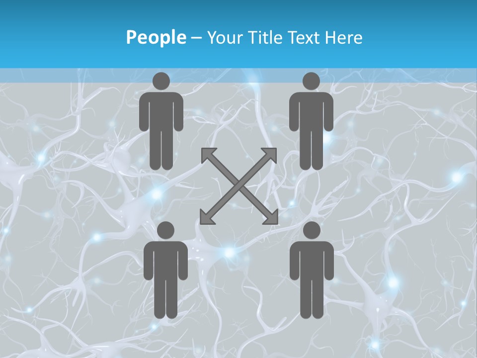 Medical Biology Neural PowerPoint Template