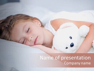 Health Daughter Happy PowerPoint Template