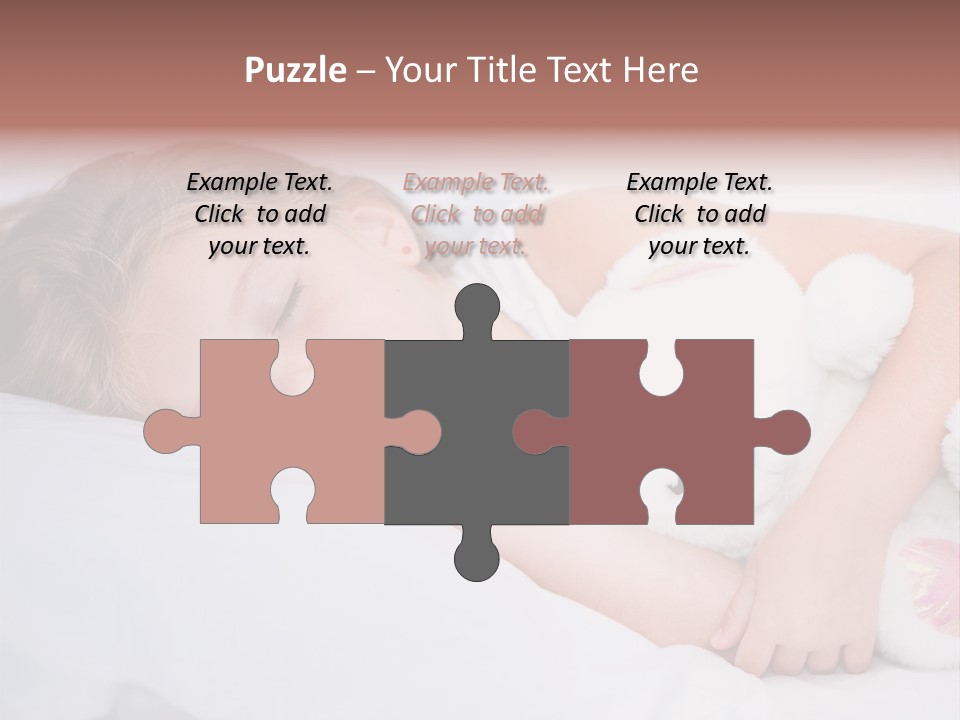 Health Daughter Happy PowerPoint Template