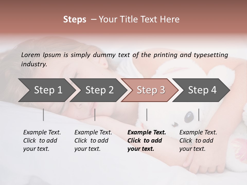 Health Daughter Happy PowerPoint Template