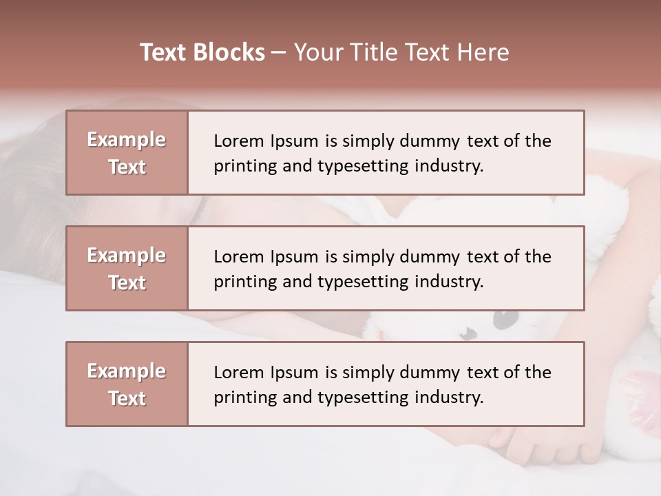 Health Daughter Happy PowerPoint Template