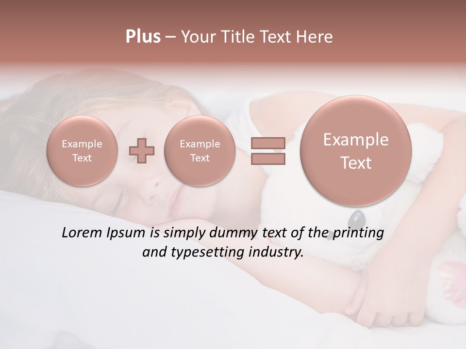 Health Daughter Happy PowerPoint Template