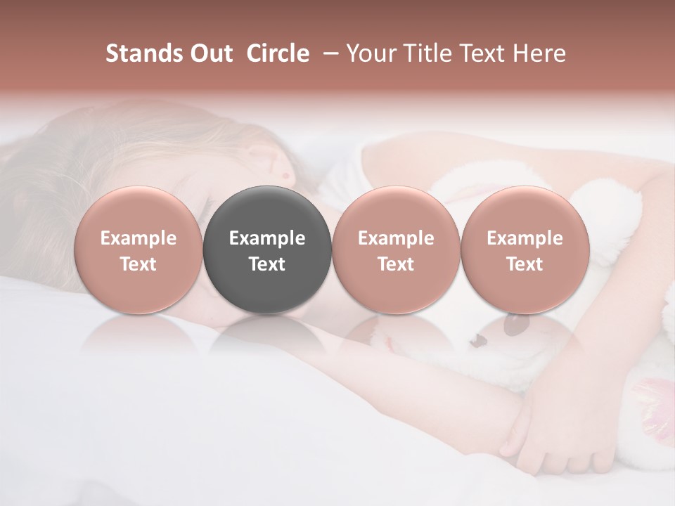 Health Daughter Happy PowerPoint Template