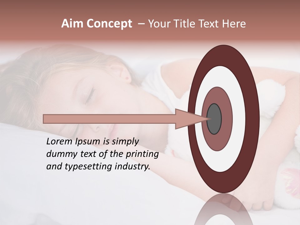 Health Daughter Happy PowerPoint Template