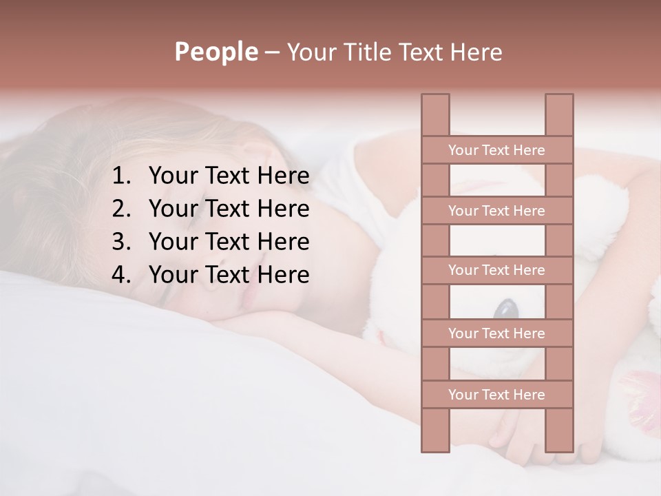 Health Daughter Happy PowerPoint Template