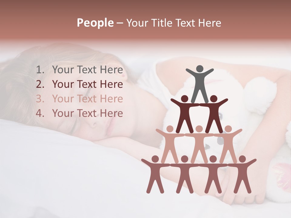 Health Daughter Happy PowerPoint Template