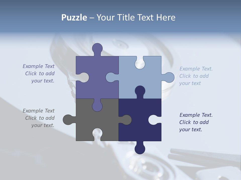 Dust Hard Hard Drive PowerPoint Template