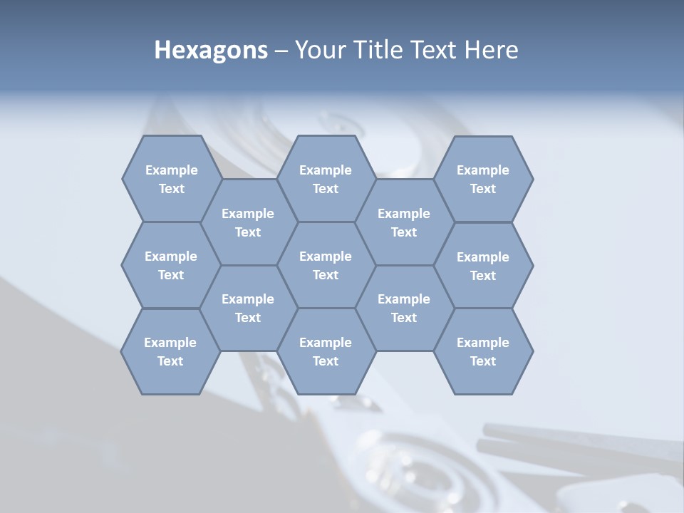 Dust Hard Hard Drive PowerPoint Template