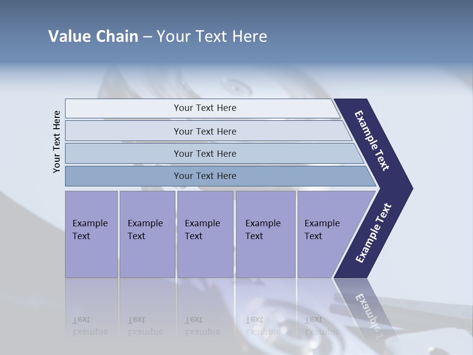 Dust Hard Hard Drive PowerPoint Template
