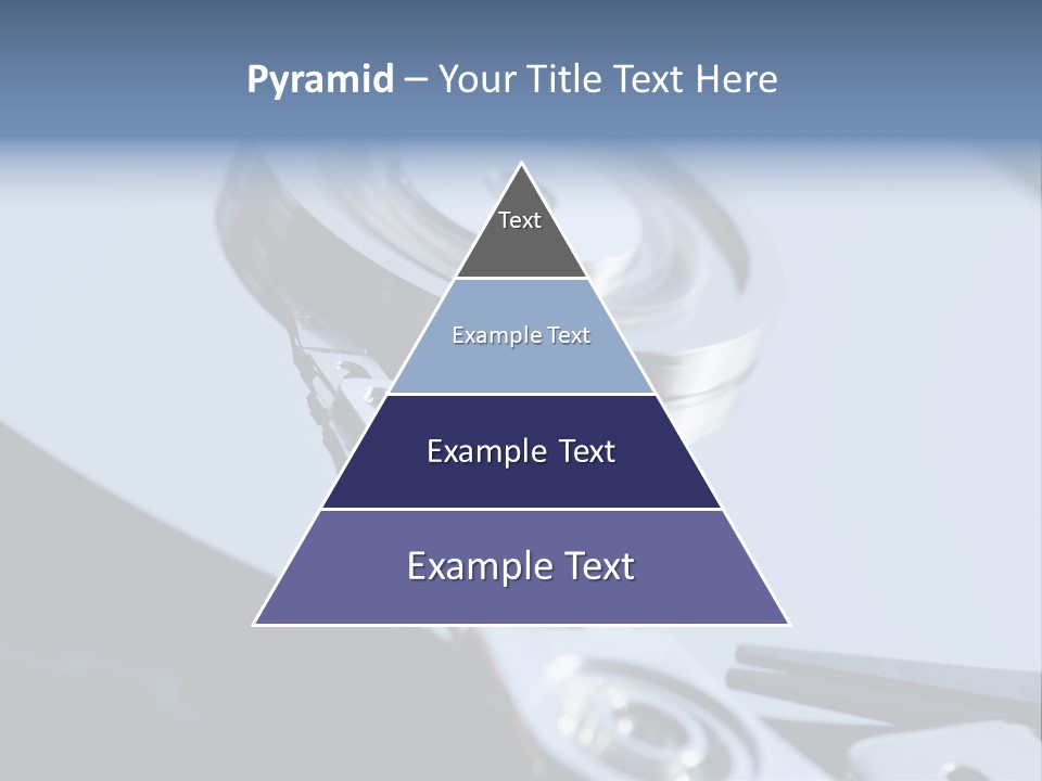 Dust Hard Hard Drive PowerPoint Template