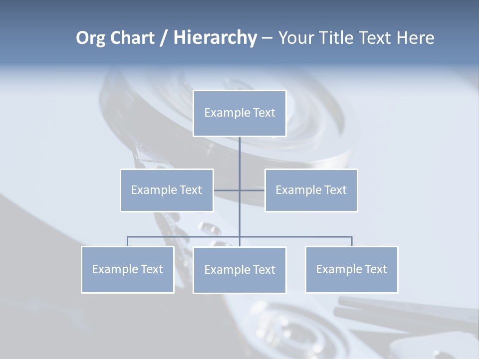 Dust Hard Hard Drive PowerPoint Template