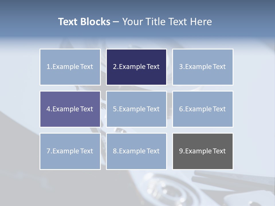 Dust Hard Hard Drive PowerPoint Template