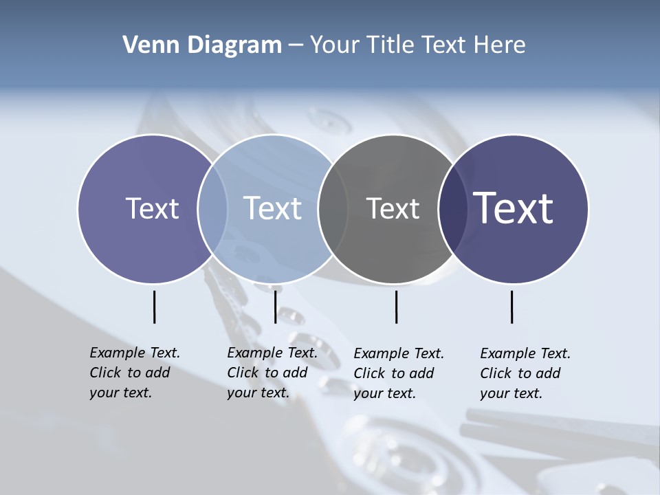 Dust Hard Hard Drive PowerPoint Template