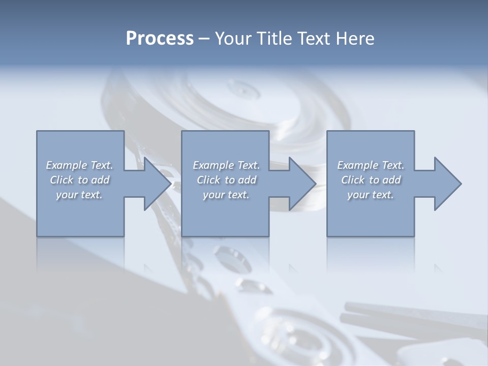 Dust Hard Hard Drive PowerPoint Template
