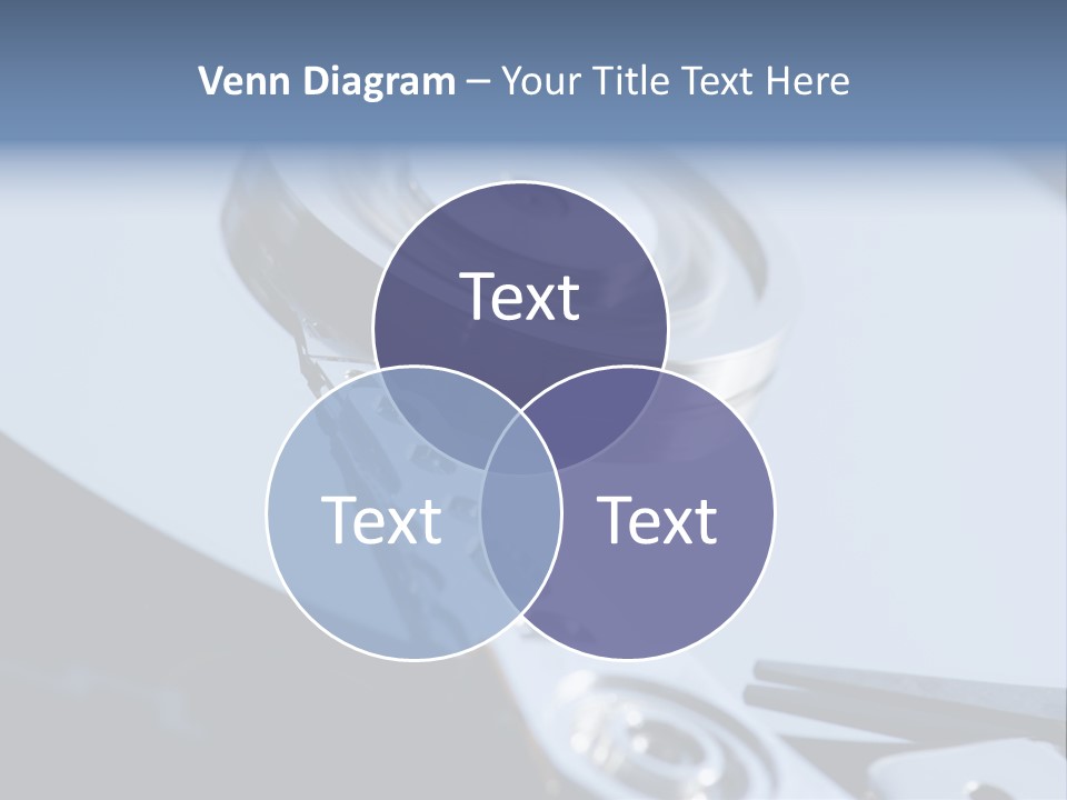 Dust Hard Hard Drive PowerPoint Template