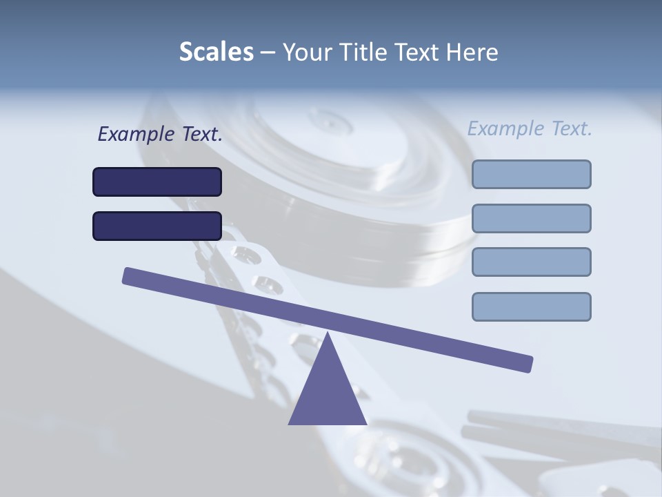 Dust Hard Hard Drive PowerPoint Template