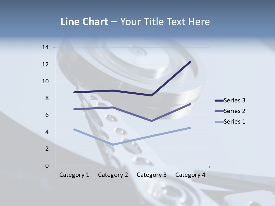 Dust Hard Hard Drive PowerPoint Template