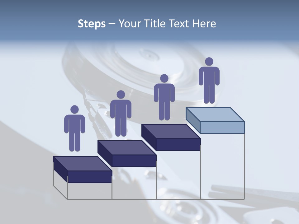 Dust Hard Hard Drive PowerPoint Template