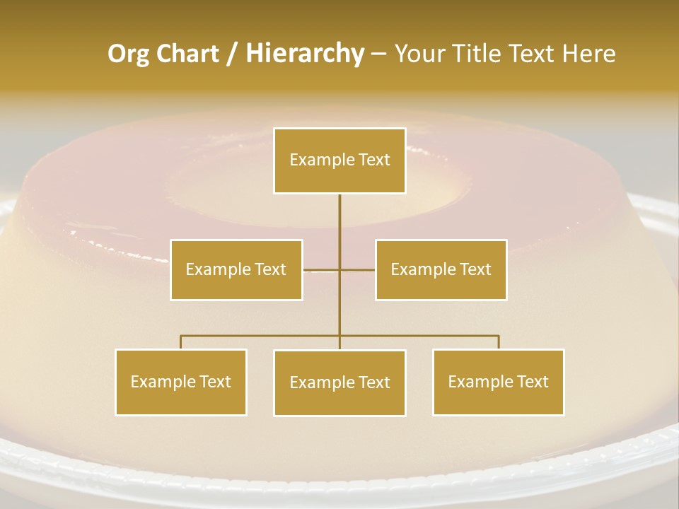 Plate Cotta Sweet PowerPoint Template