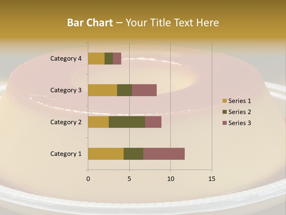 Plate Cotta Sweet PowerPoint Template