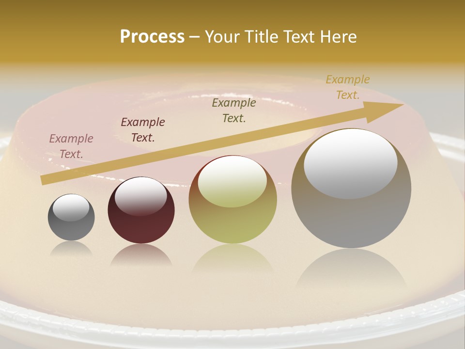 Plate Cotta Sweet PowerPoint Template
