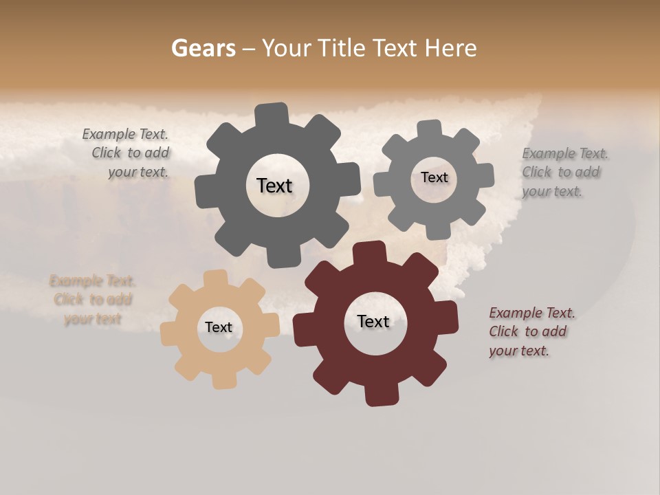 Typical Pancakes Food PowerPoint Template