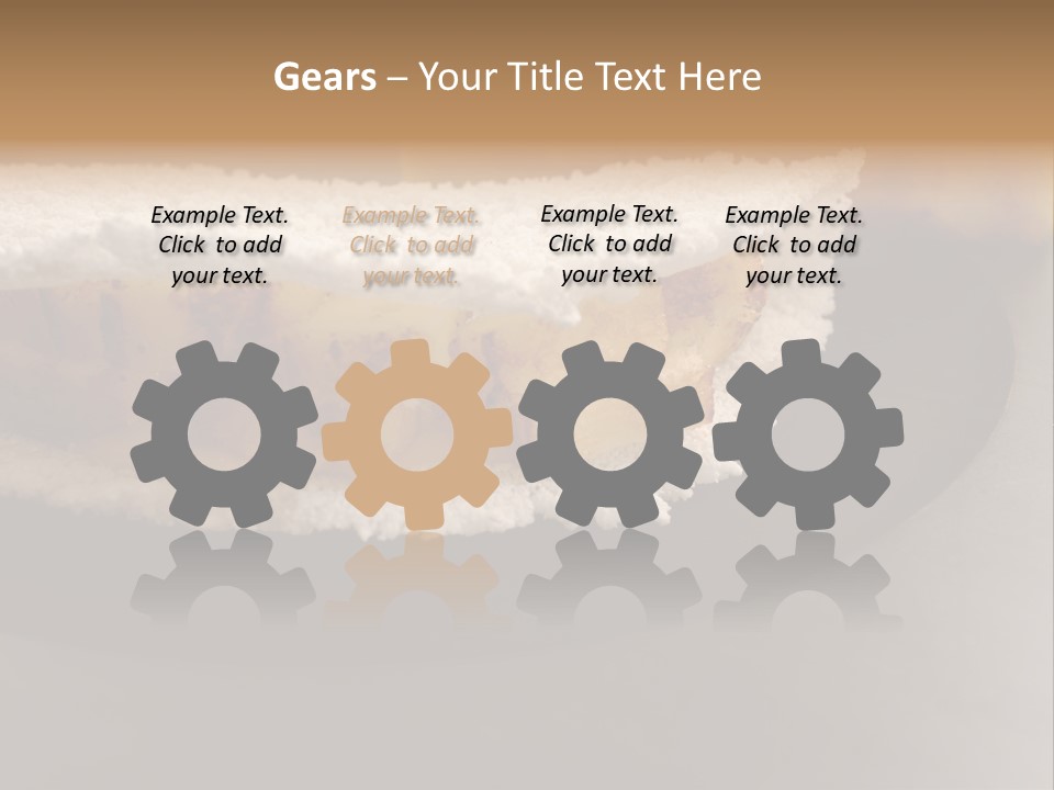 Typical Pancakes Food PowerPoint Template