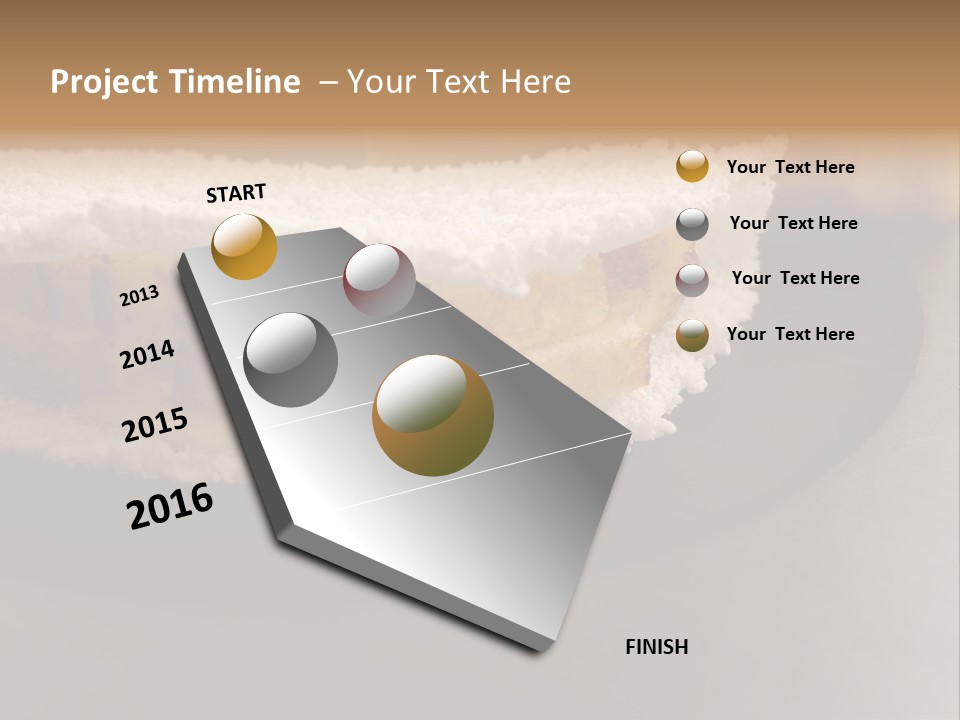 Typical Pancakes Food PowerPoint Template