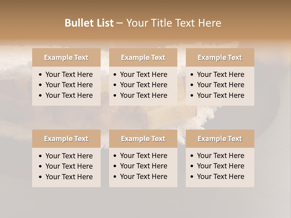 Typical Pancakes Food PowerPoint Template
