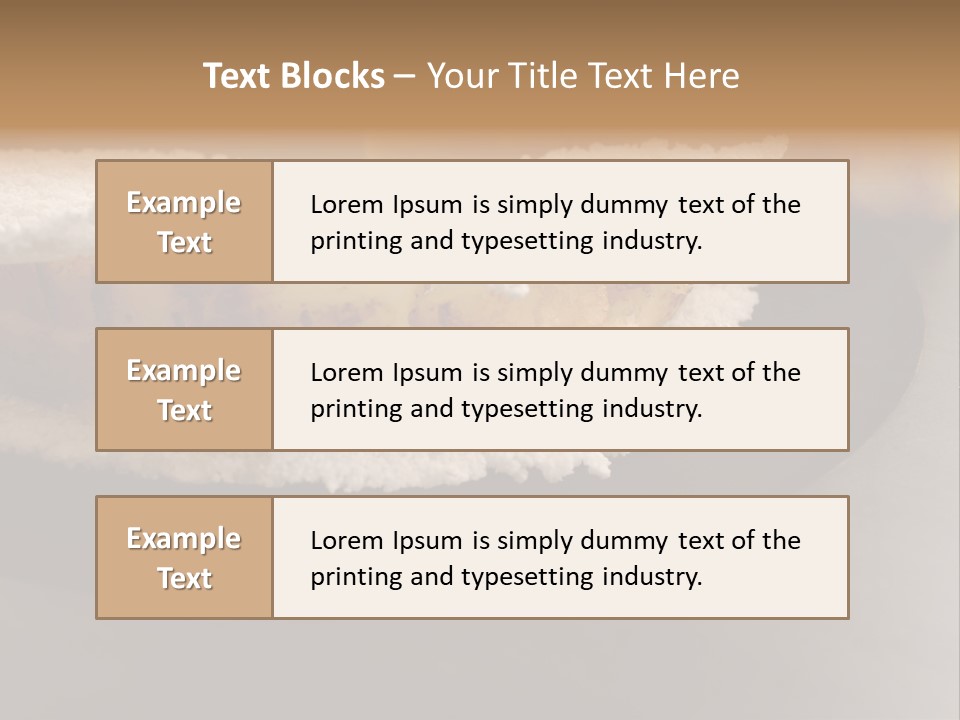 Typical Pancakes Food PowerPoint Template