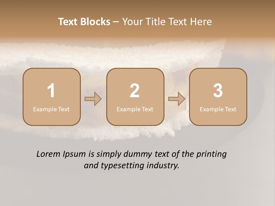 Typical Pancakes Food PowerPoint Template