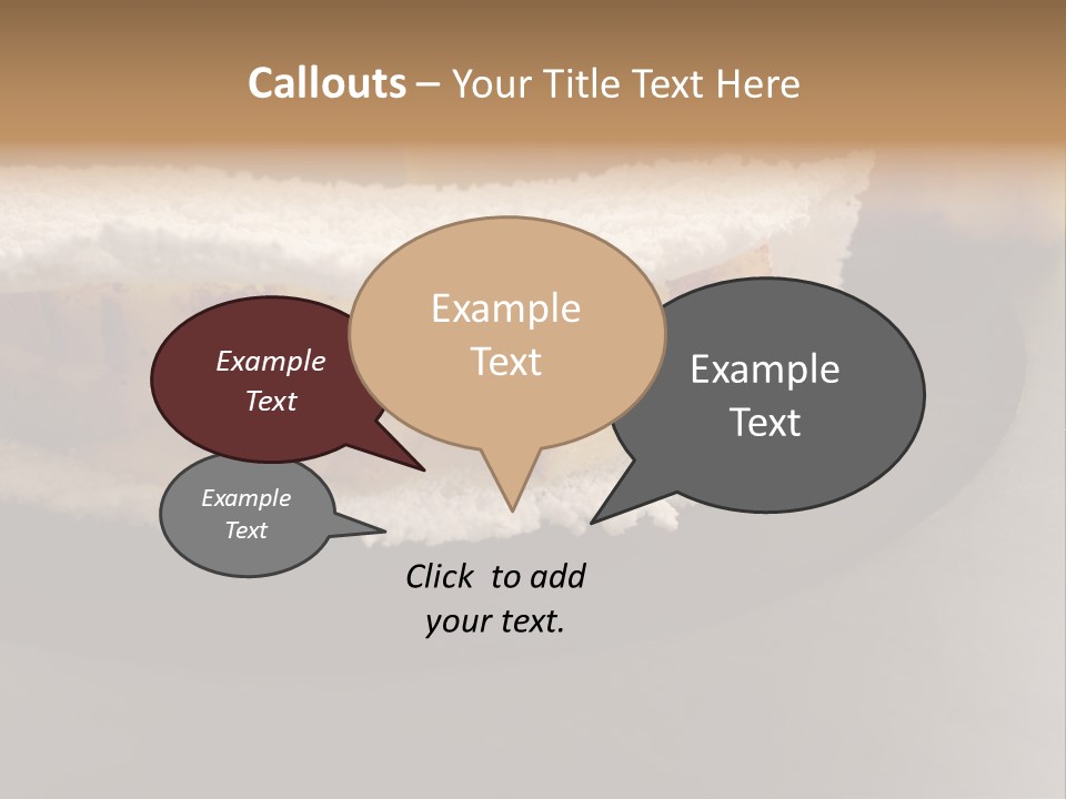 Typical Pancakes Food PowerPoint Template