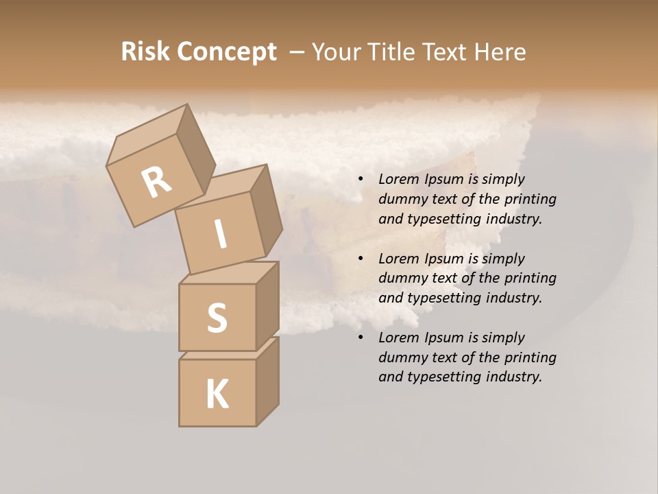 Typical Pancakes Food PowerPoint Template