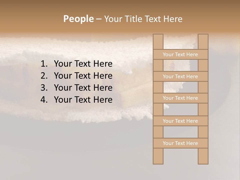 Typical Pancakes Food PowerPoint Template