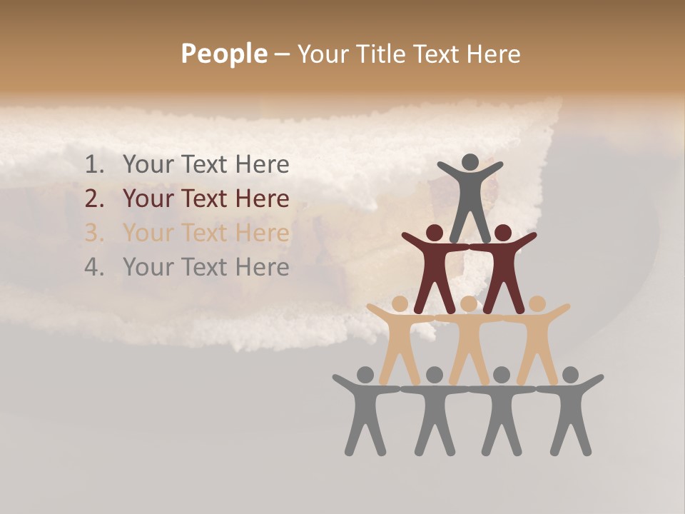 Typical Pancakes Food PowerPoint Template