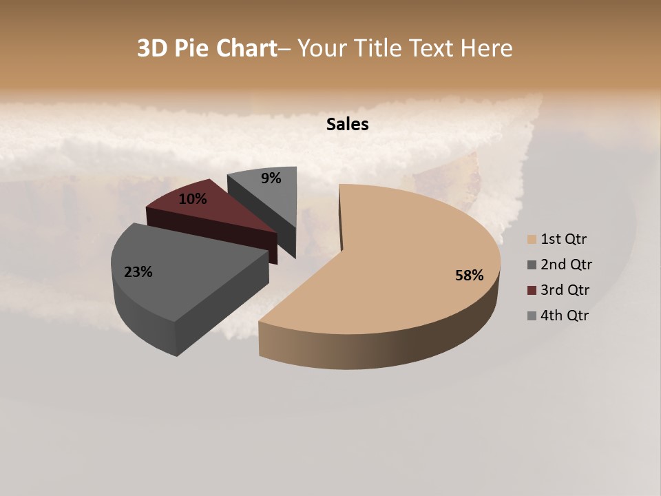 Typical Pancakes Food PowerPoint Template