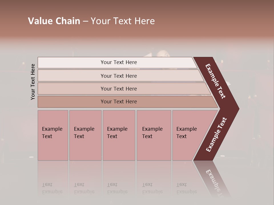 Pensive Seat Audition PowerPoint Template