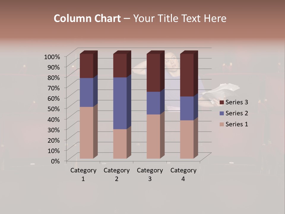 Pensive Seat Audition PowerPoint Template