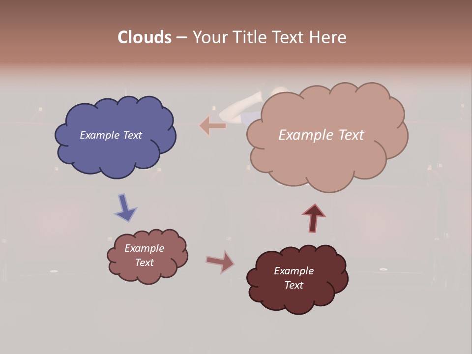 Pensive Seat Audition PowerPoint Template