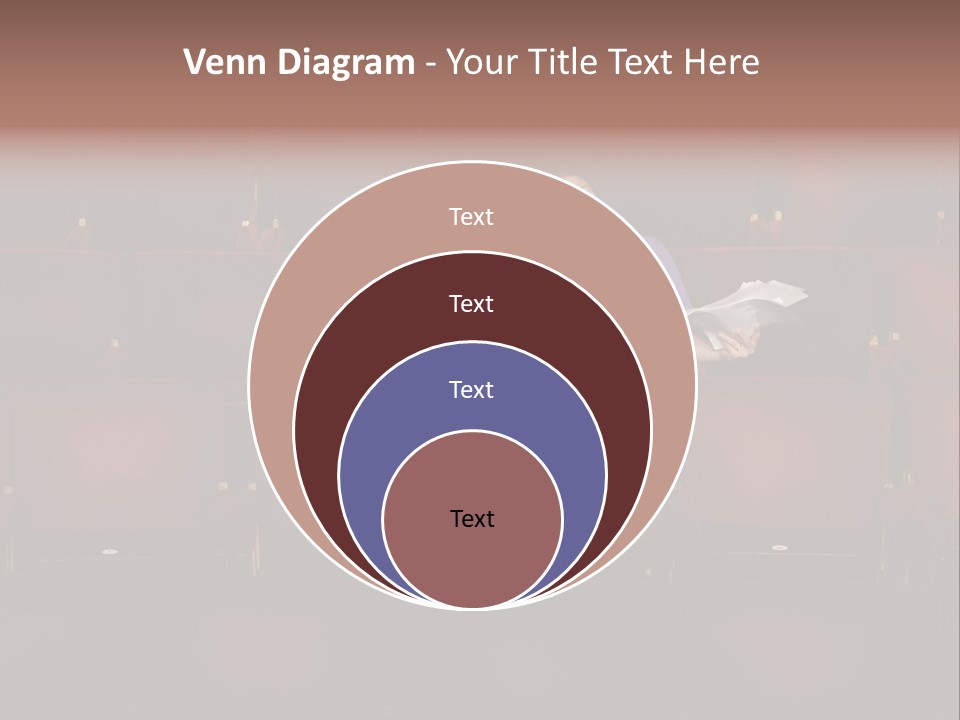 Pensive Seat Audition PowerPoint Template