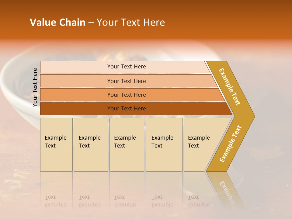 Granola Dried Cranberry Dried Figs PowerPoint Template