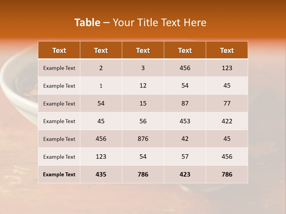 Granola Dried Cranberry Dried Figs PowerPoint Template