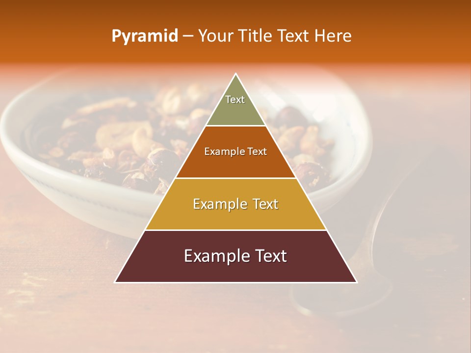 Granola Dried Cranberry Dried Figs PowerPoint Template