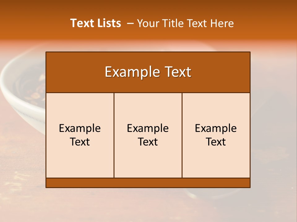 Granola Dried Cranberry Dried Figs PowerPoint Template