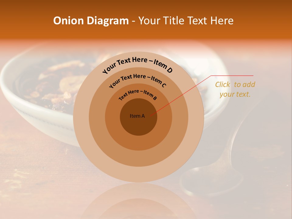 Granola Dried Cranberry Dried Figs PowerPoint Template