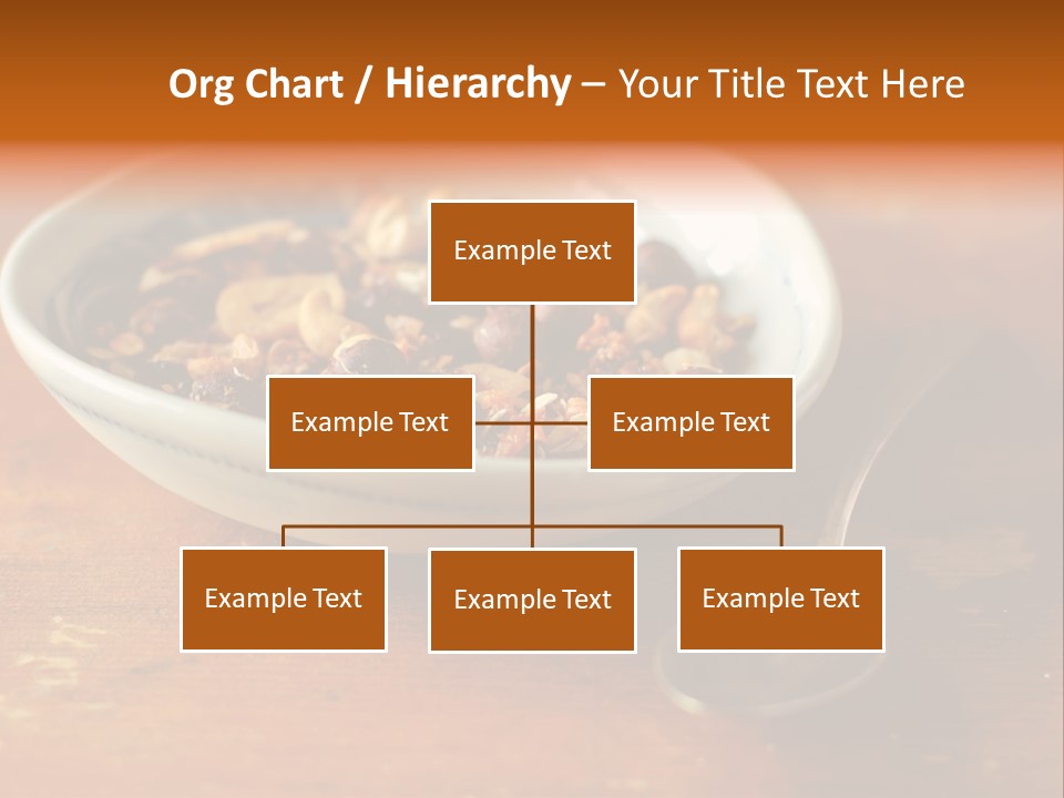 Granola Dried Cranberry Dried Figs PowerPoint Template