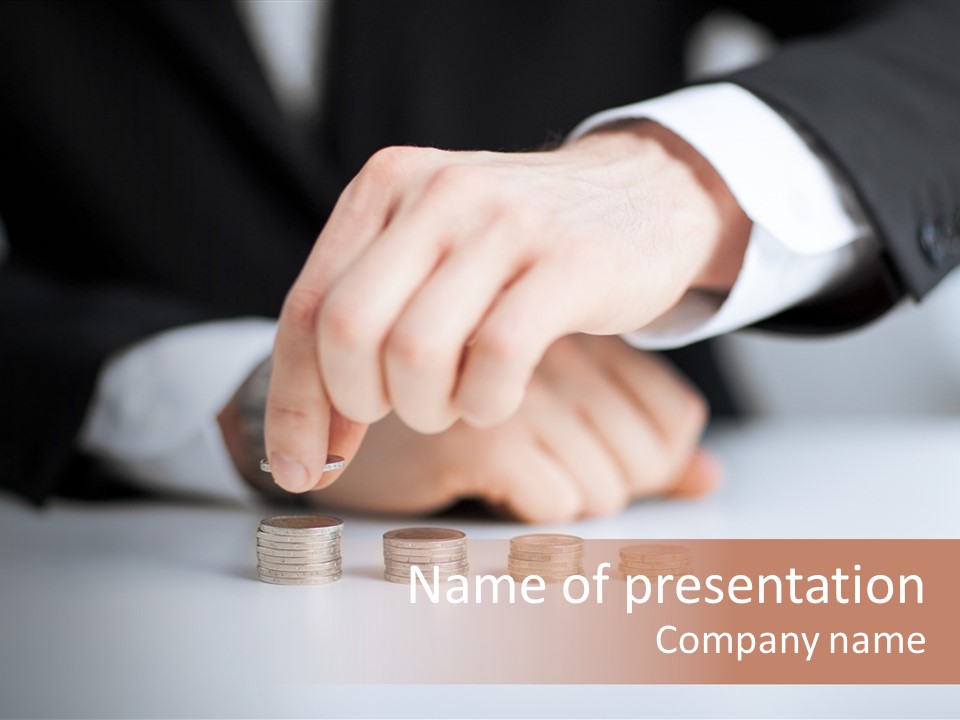 Profit Row Banking PowerPoint Template