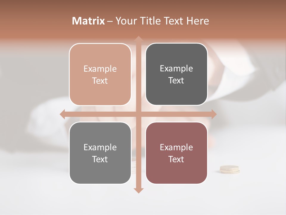 Profit Row Banking PowerPoint Template