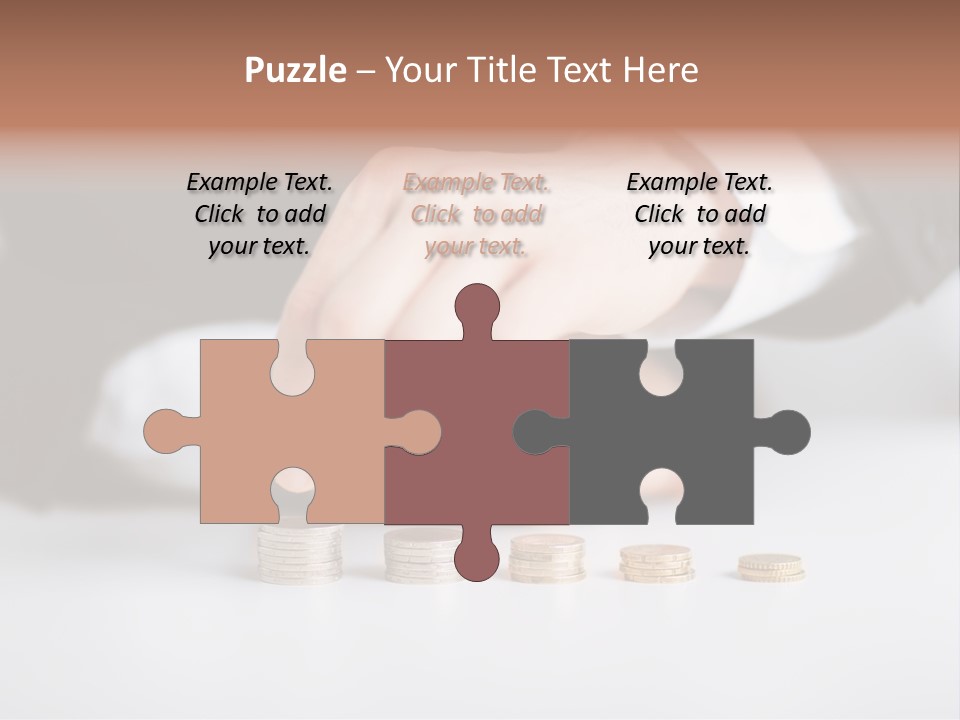 Profit Row Banking PowerPoint Template